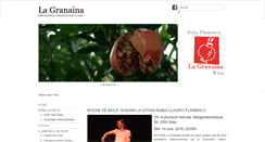 Desktop Screenshot of flamenco-lagranaina-wien.at